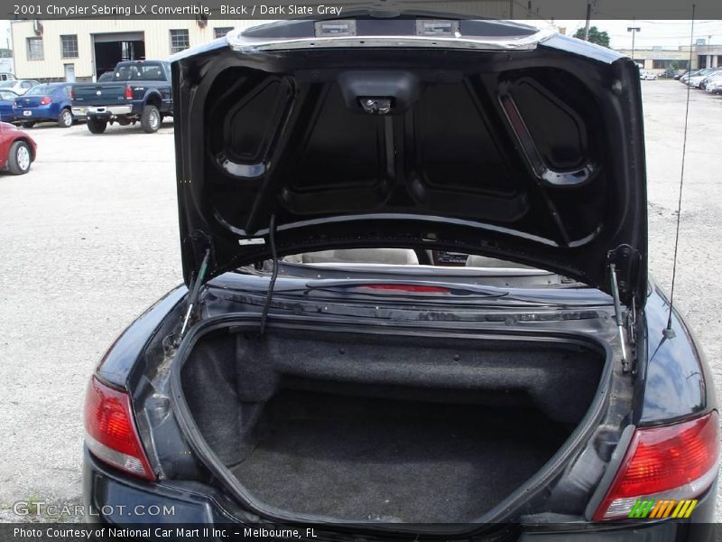Black / Dark Slate Gray 2001 Chrysler Sebring LX Convertible