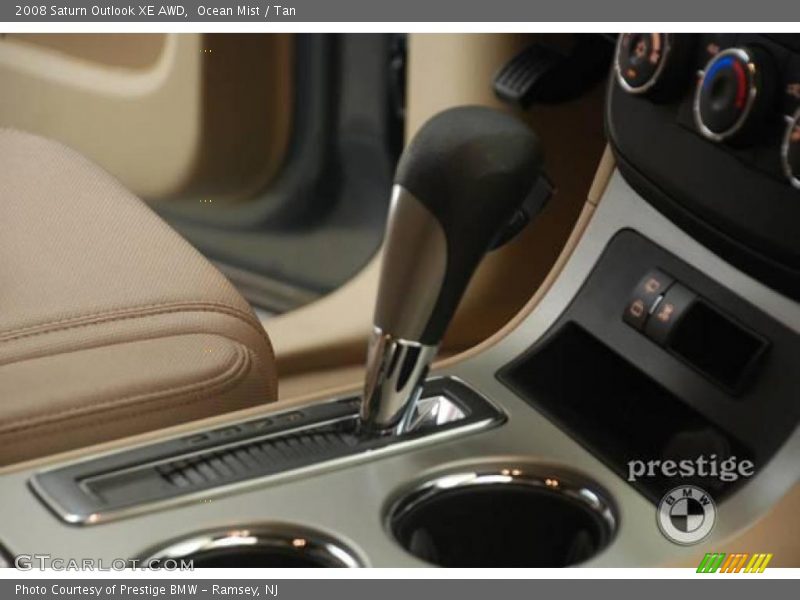 Ocean Mist / Tan 2008 Saturn Outlook XE AWD