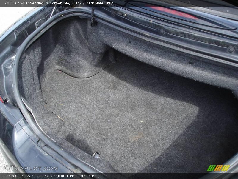 Black / Dark Slate Gray 2001 Chrysler Sebring LX Convertible