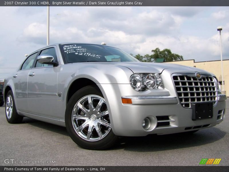Bright Silver Metallic / Dark Slate Gray/Light Slate Gray 2007 Chrysler 300 C HEMI