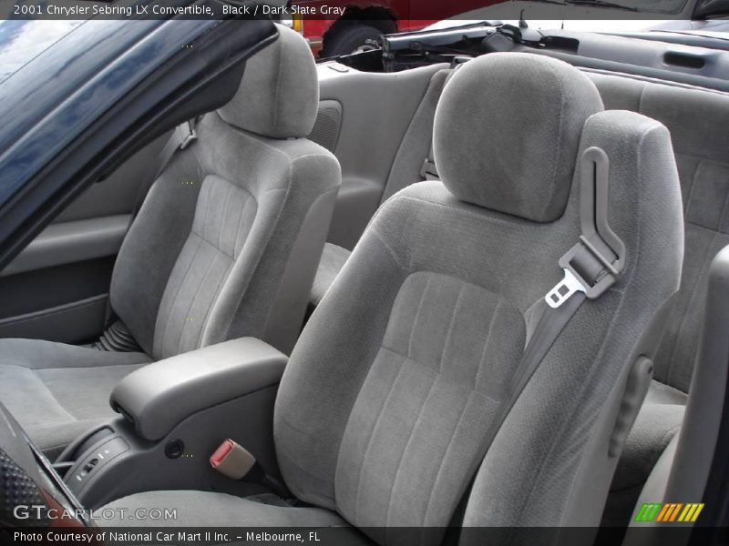 Black / Dark Slate Gray 2001 Chrysler Sebring LX Convertible