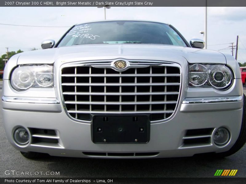 Bright Silver Metallic / Dark Slate Gray/Light Slate Gray 2007 Chrysler 300 C HEMI