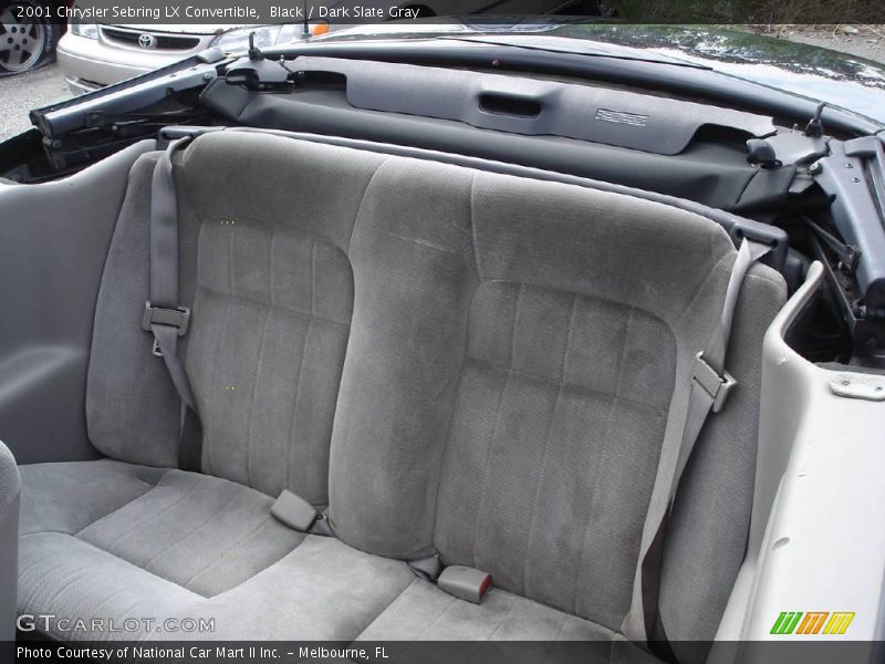 Black / Dark Slate Gray 2001 Chrysler Sebring LX Convertible