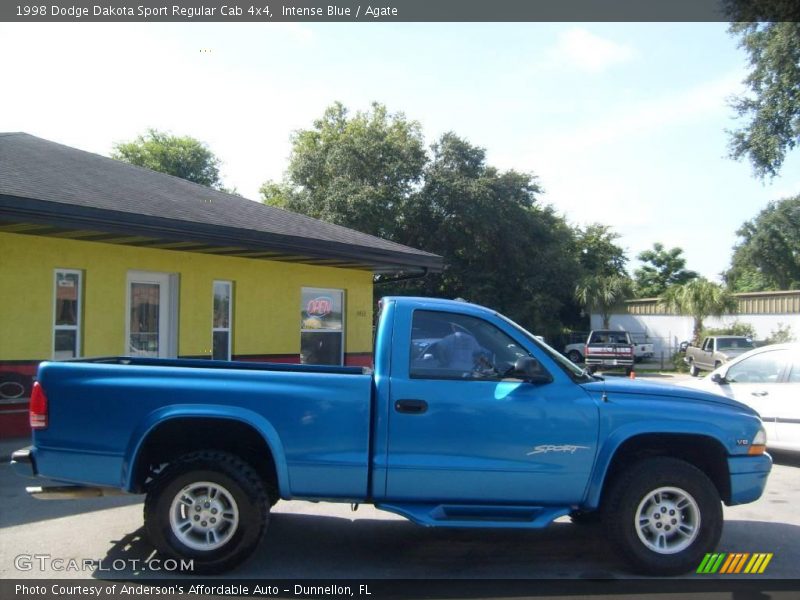 Intense Blue / Agate 1998 Dodge Dakota Sport Regular Cab 4x4