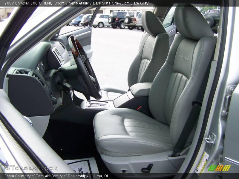 Bright Silver Metallic / Dark Slate Gray/Light Slate Gray 2007 Chrysler 300 C HEMI
