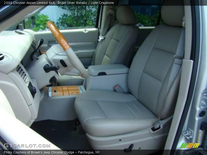 Bright Silver Metallic / Light Graystone 2009 Chrysler Aspen Limited 4x4