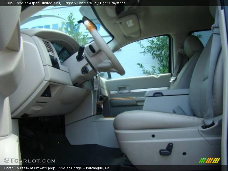 Bright Silver Metallic / Light Graystone 2009 Chrysler Aspen Limited 4x4