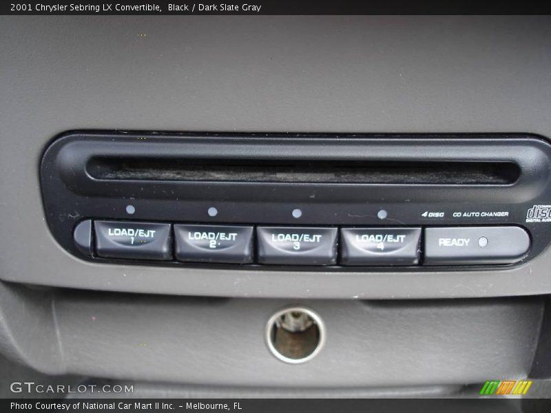 Black / Dark Slate Gray 2001 Chrysler Sebring LX Convertible