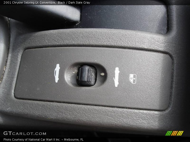 Black / Dark Slate Gray 2001 Chrysler Sebring LX Convertible