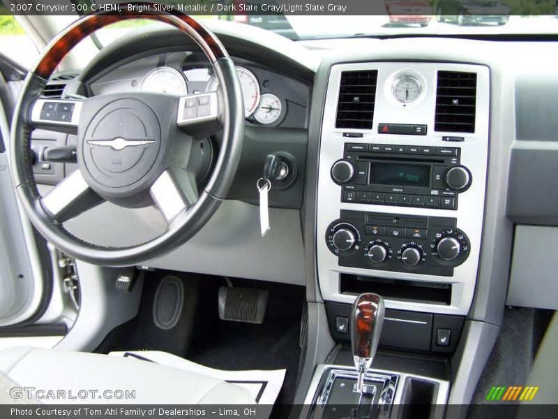 Bright Silver Metallic / Dark Slate Gray/Light Slate Gray 2007 Chrysler 300 C HEMI