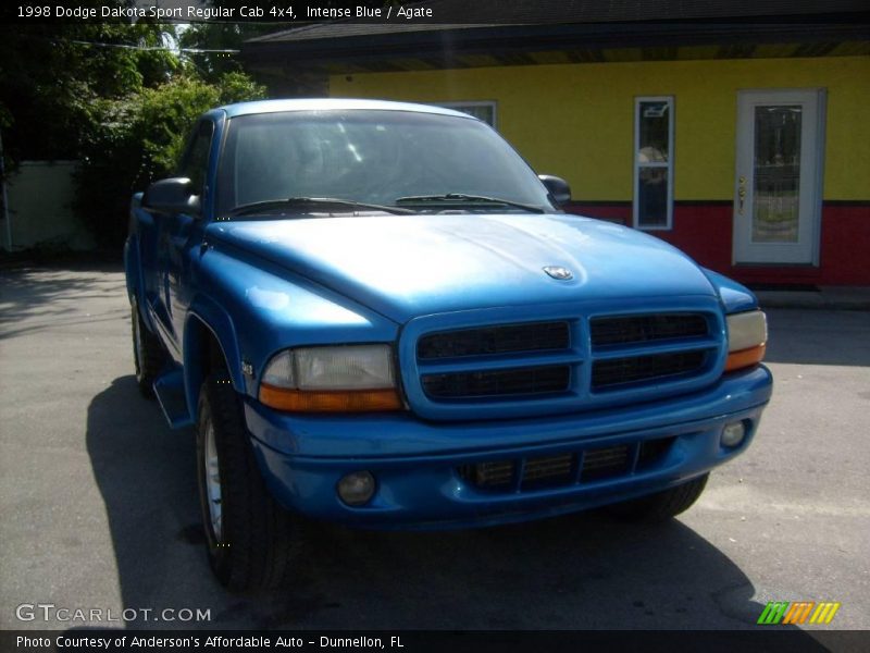 Intense Blue / Agate 1998 Dodge Dakota Sport Regular Cab 4x4