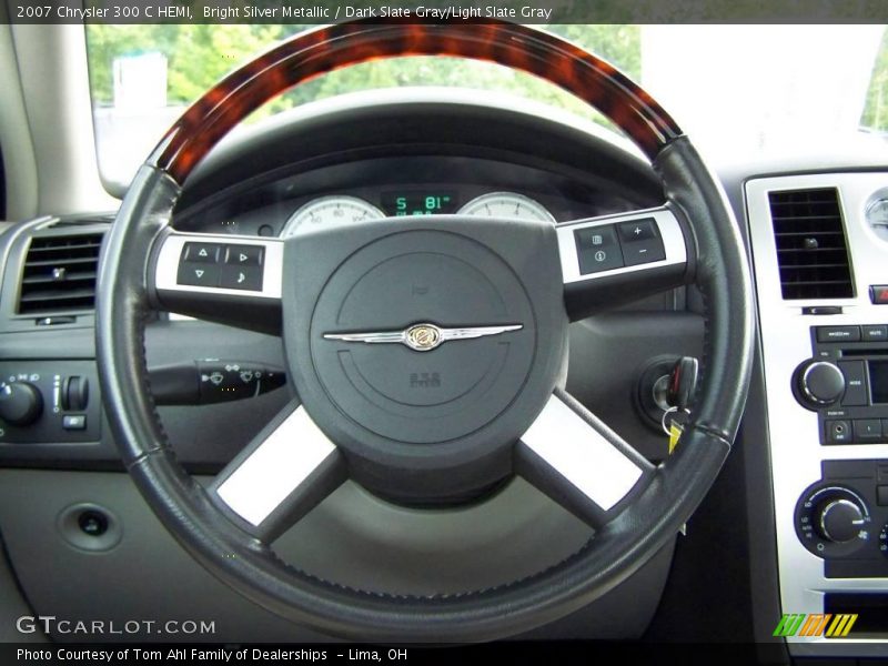 Bright Silver Metallic / Dark Slate Gray/Light Slate Gray 2007 Chrysler 300 C HEMI