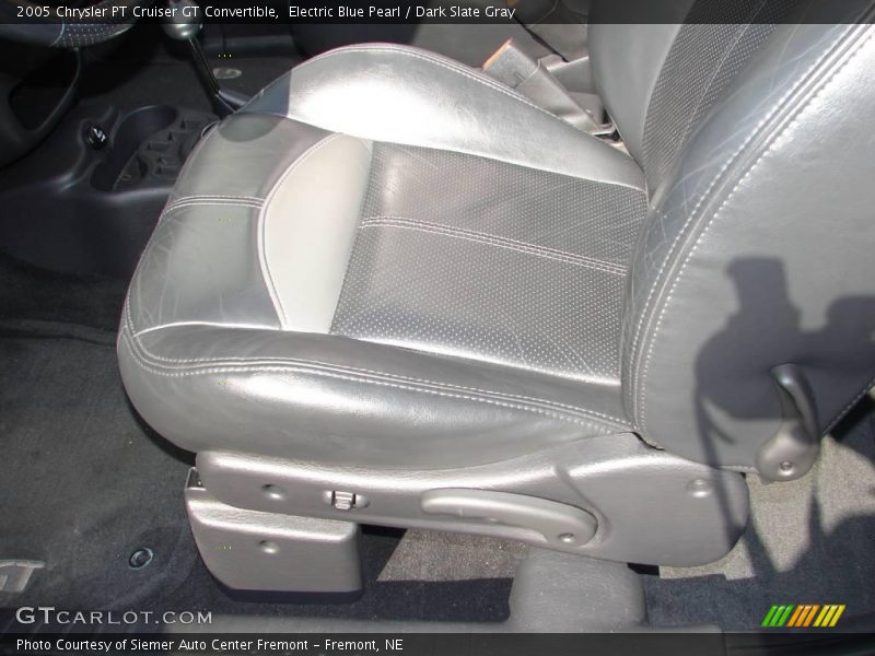 Electric Blue Pearl / Dark Slate Gray 2005 Chrysler PT Cruiser GT Convertible