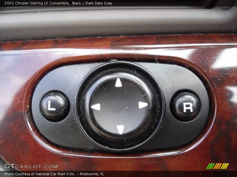 Black / Dark Slate Gray 2001 Chrysler Sebring LX Convertible