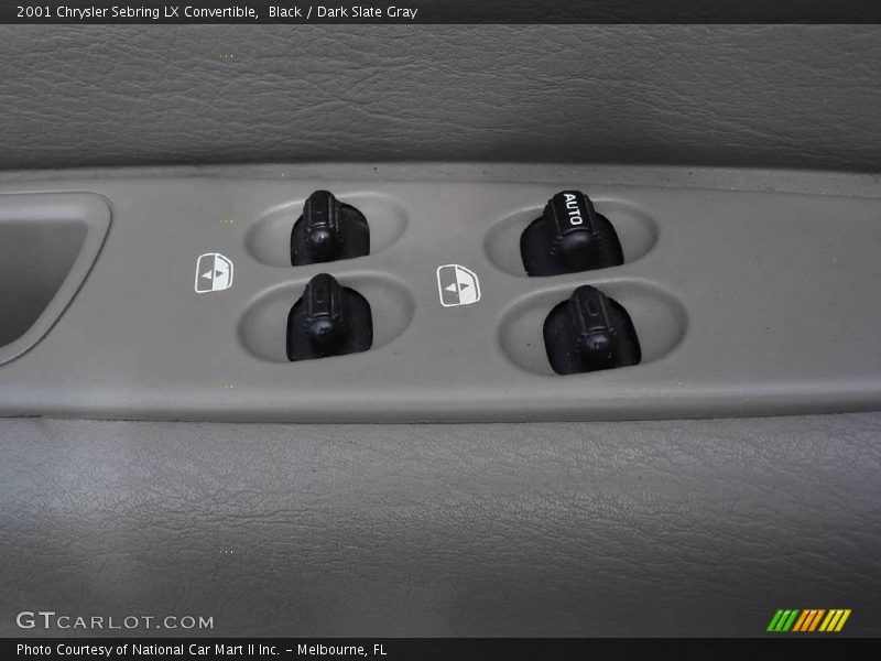 Black / Dark Slate Gray 2001 Chrysler Sebring LX Convertible