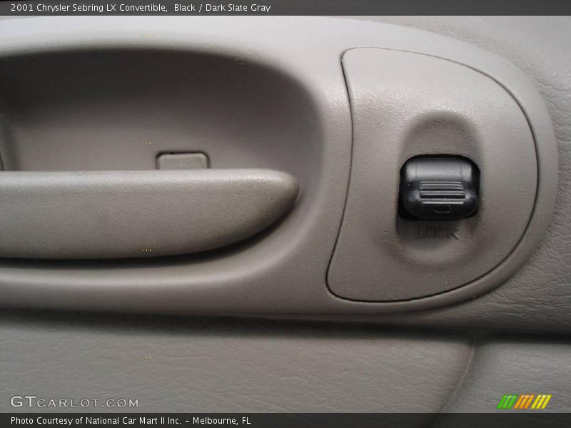Black / Dark Slate Gray 2001 Chrysler Sebring LX Convertible