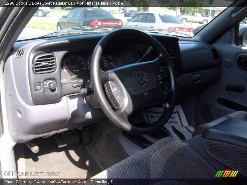 Intense Blue / Agate 1998 Dodge Dakota Sport Regular Cab 4x4