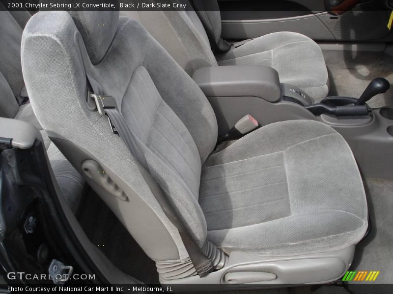 Black / Dark Slate Gray 2001 Chrysler Sebring LX Convertible