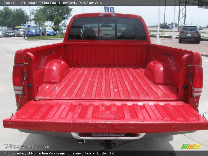 Flame Red / Dark Slate Gray 2001 Dodge Dakota SLT Club Cab