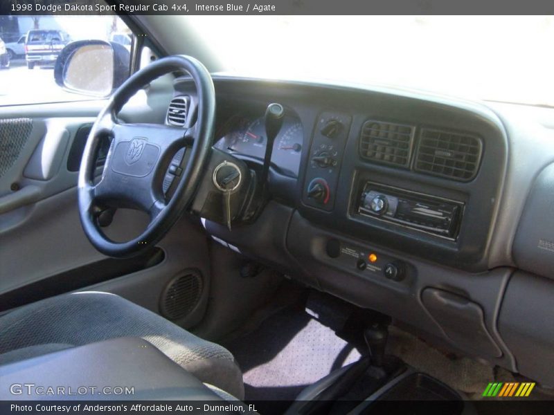 Intense Blue / Agate 1998 Dodge Dakota Sport Regular Cab 4x4