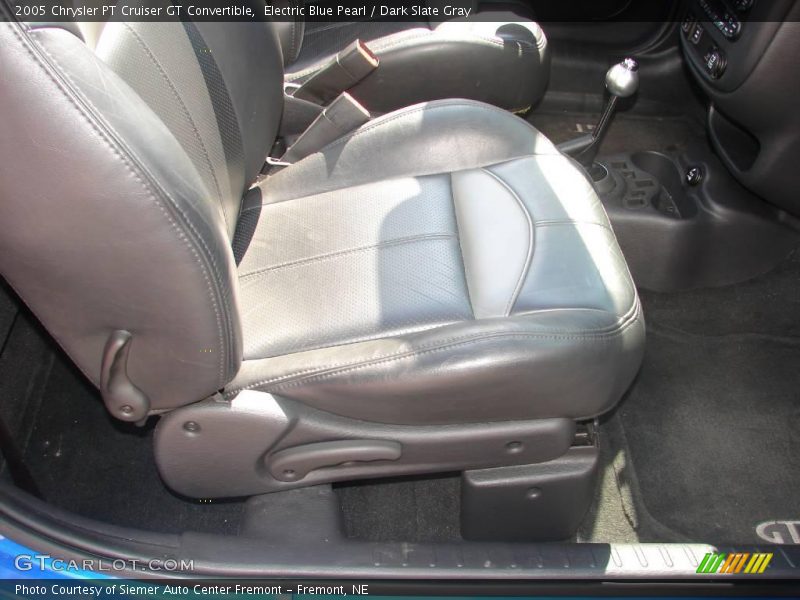 Electric Blue Pearl / Dark Slate Gray 2005 Chrysler PT Cruiser GT Convertible