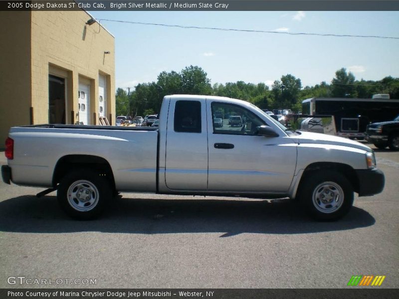 Bright Silver Metallic / Medium Slate Gray 2005 Dodge Dakota ST Club Cab