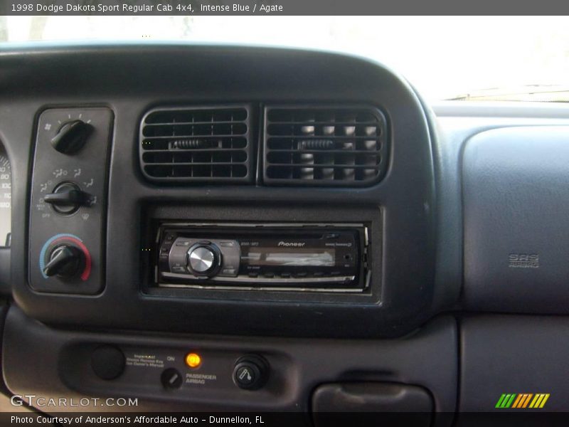 Intense Blue / Agate 1998 Dodge Dakota Sport Regular Cab 4x4