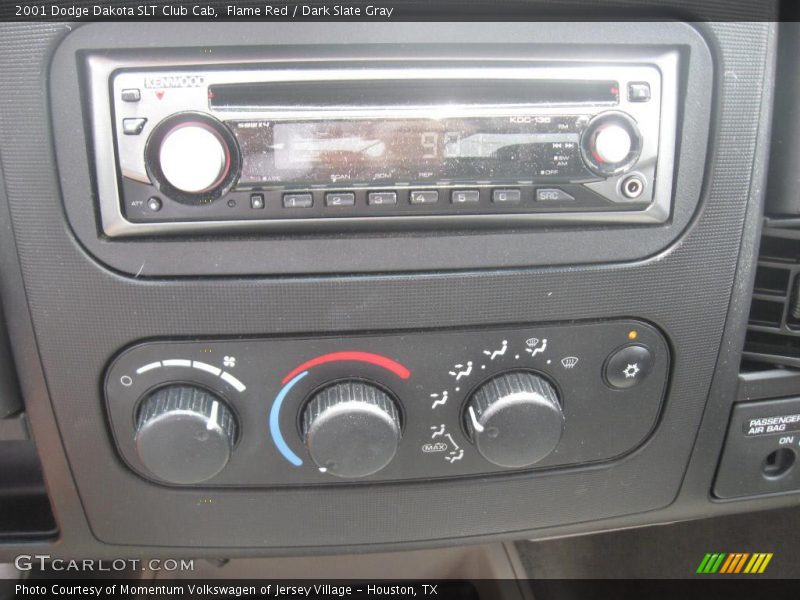 Flame Red / Dark Slate Gray 2001 Dodge Dakota SLT Club Cab