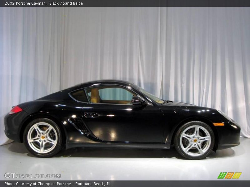 Black / Sand Beige 2009 Porsche Cayman