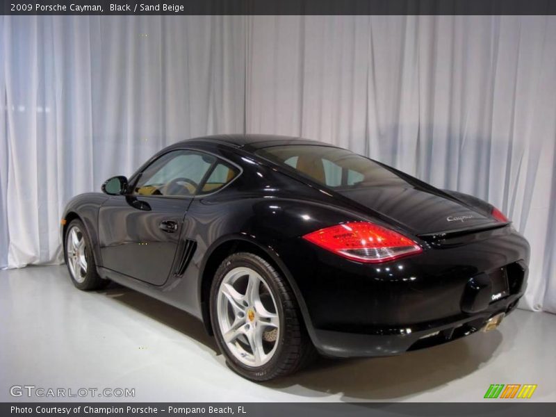 Black / Sand Beige 2009 Porsche Cayman
