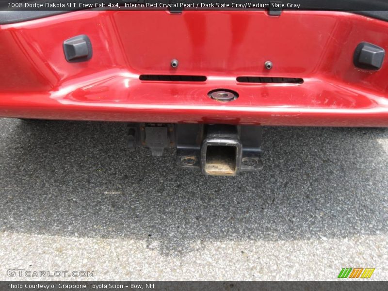 Inferno Red Crystal Pearl / Dark Slate Gray/Medium Slate Gray 2008 Dodge Dakota SLT Crew Cab 4x4