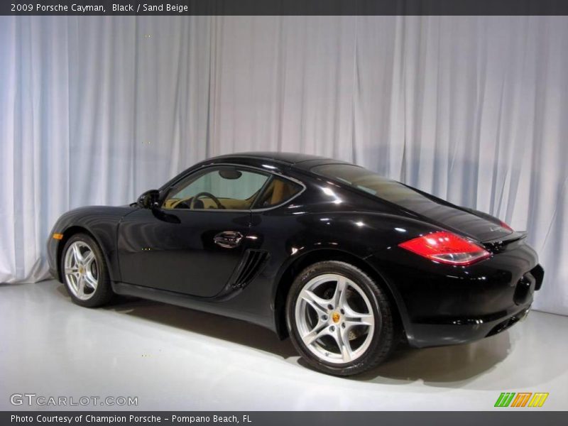 Black / Sand Beige 2009 Porsche Cayman