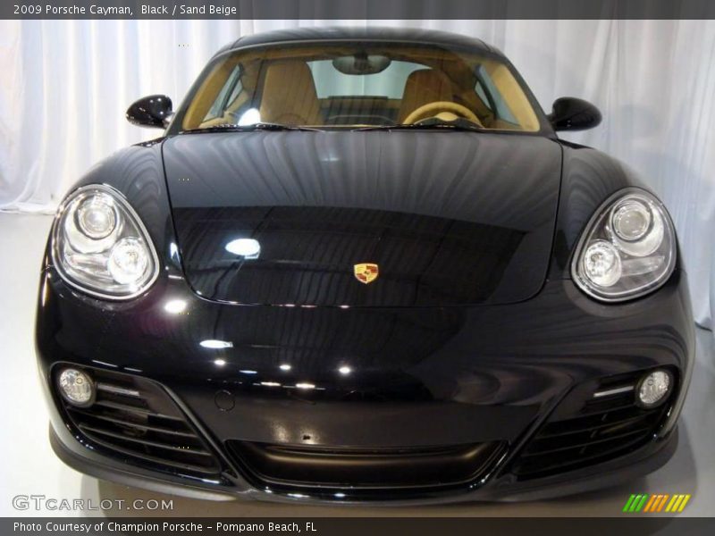 Black / Sand Beige 2009 Porsche Cayman