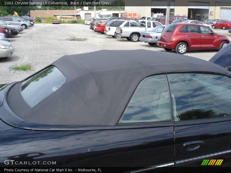 Black / Dark Slate Gray 2001 Chrysler Sebring LX Convertible