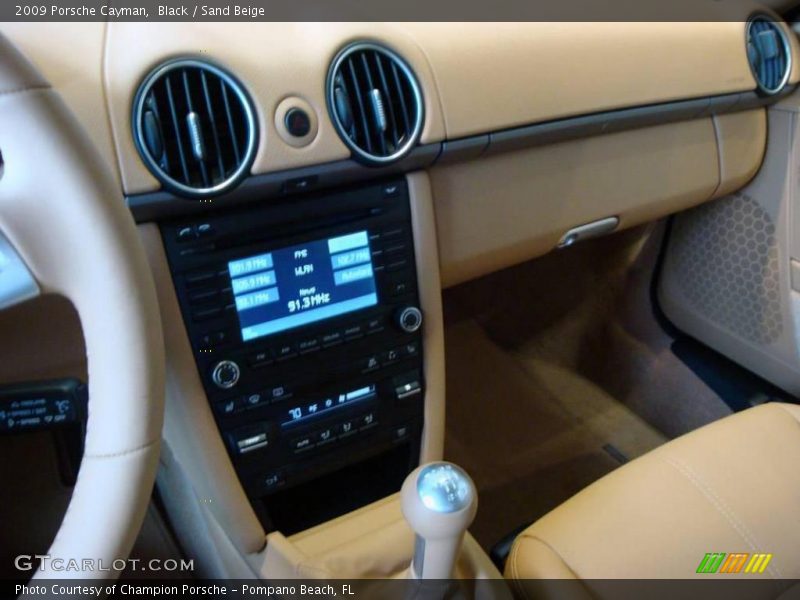 Black / Sand Beige 2009 Porsche Cayman