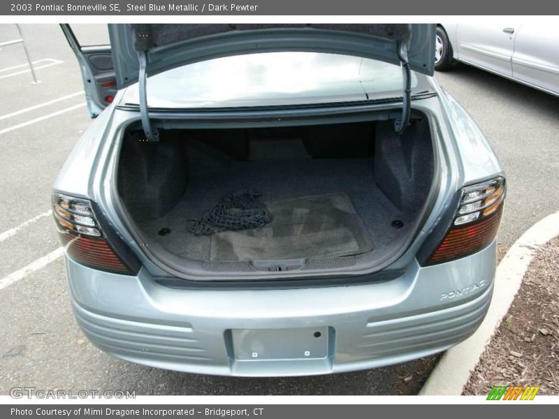Steel Blue Metallic / Dark Pewter 2003 Pontiac Bonneville SE
