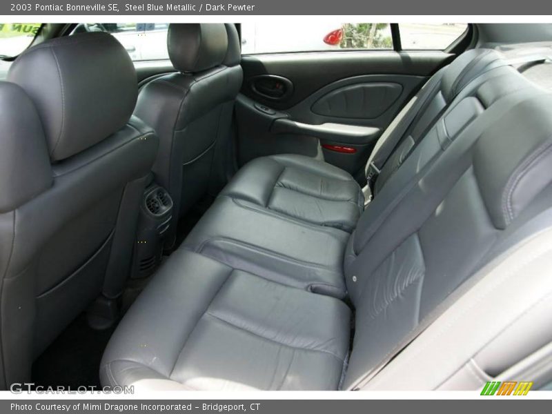 Steel Blue Metallic / Dark Pewter 2003 Pontiac Bonneville SE