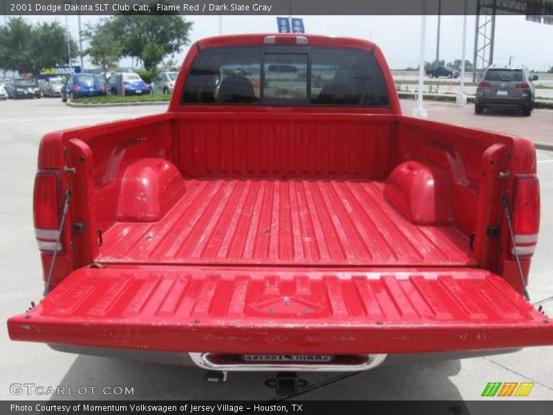 Flame Red / Dark Slate Gray 2001 Dodge Dakota SLT Club Cab