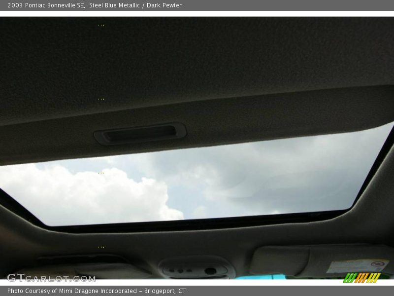 Steel Blue Metallic / Dark Pewter 2003 Pontiac Bonneville SE