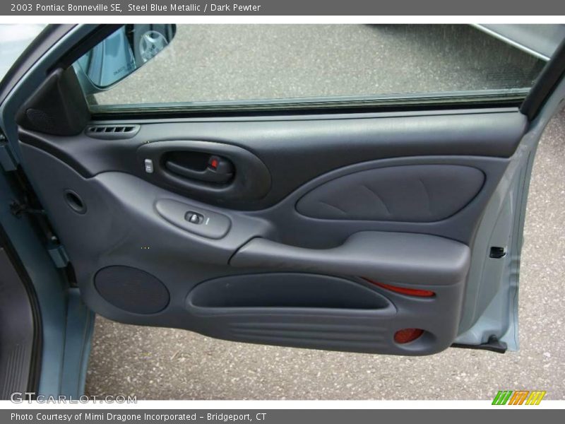 Steel Blue Metallic / Dark Pewter 2003 Pontiac Bonneville SE