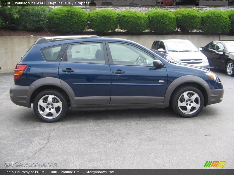 Neptune Blue / Graphite 2003 Pontiac Vibe AWD