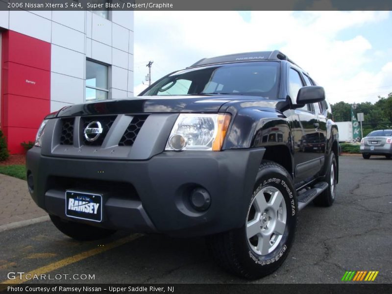 Super Black / Desert/Graphite 2006 Nissan Xterra S 4x4