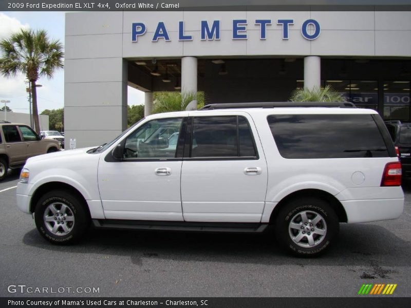 Oxford White / Camel 2009 Ford Expedition EL XLT 4x4