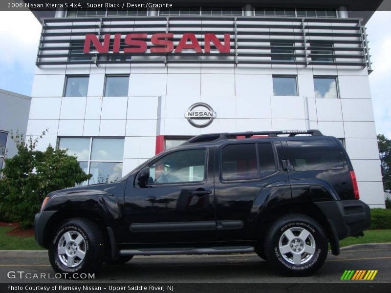 Super Black / Desert/Graphite 2006 Nissan Xterra S 4x4