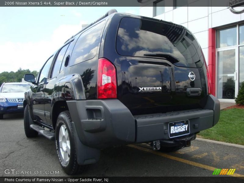 Super Black / Desert/Graphite 2006 Nissan Xterra S 4x4