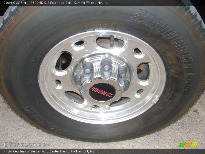 Summit White / Neutral 2004 GMC Sierra 2500HD SLE Extended Cab