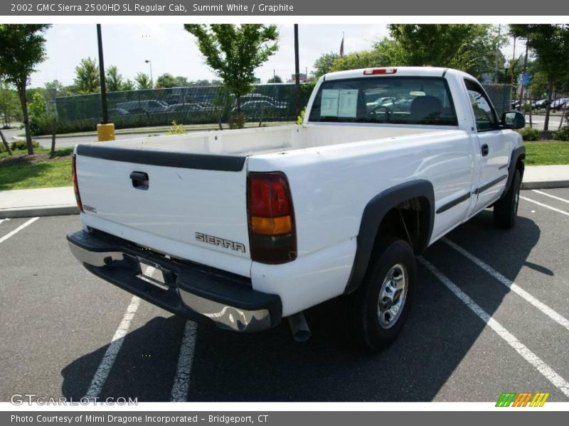Summit White / Graphite 2002 GMC Sierra 2500HD SL Regular Cab