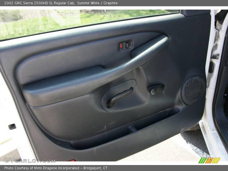 Summit White / Graphite 2002 GMC Sierra 2500HD SL Regular Cab