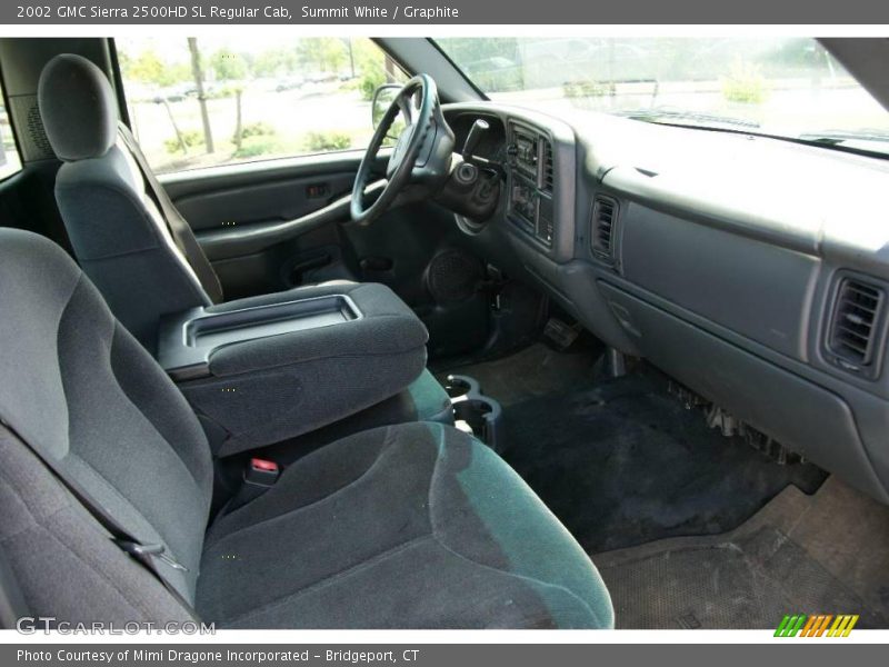 Summit White / Graphite 2002 GMC Sierra 2500HD SL Regular Cab