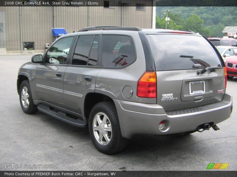 Steel Gray Metallic / Ebony 2008 GMC Envoy SLE 4x4